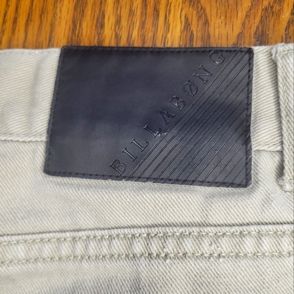 Billabong Alder Mens Light Brown Jeans W32 L32 Narrow Straight Leg Fit B16 - Picture 11 of 11